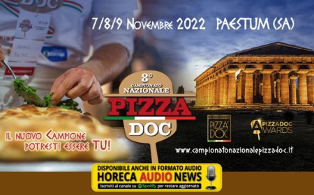 Dal 7 al 9 novembre a Paestum l'ottavo Campionato Nazionale Pizza DOC. Ancora alcuni posti disponibili per partecipare
