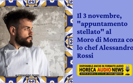 Il 3 novembre, "appuntamento stellato" al Moro di Monza con lo chef Alessandro Rossi