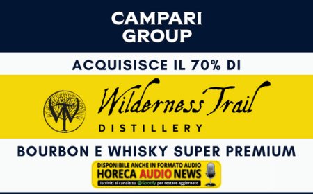 Campari Group acquisisce il 70% di Wilderness Trail Distillery, bourbon e whisky super premium