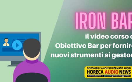 Iron Bar, il video corso di Obiettivo Bar per fornire nuovi strumenti ai gestori