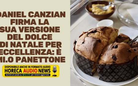 Daniel Canzian firma la sua versione del dolce di Natale per eccellenza: è MI.O panettone