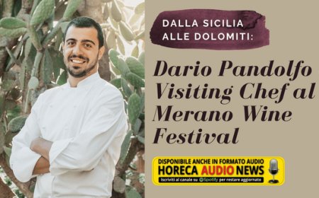 Dalla Sicilia alle Dolomiti: Dario Pandolfo è Visiting Chef al Merano Wine Festival