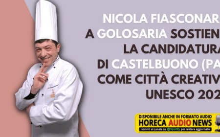 Nicola Fiasconaro a Golosaria sostiene la candidatura di Castelbuono (PA) come Città Creativa UNESCO 2023