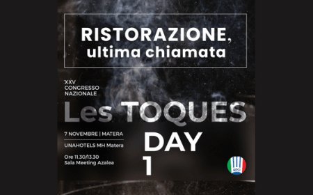 Les Toques Blanches d’Honneur: a Matera e in Puglia al via il convegno APCI