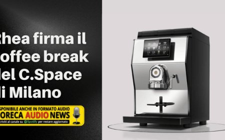 Rhea firma il coffee break del C.Space di Milano