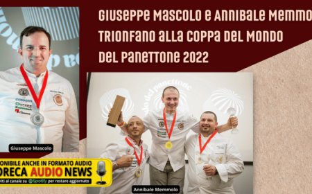 Giuseppe Mascolo e Annibale Memmolo trionfano alla Coppa del Mondo del Panettone 2022