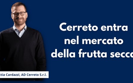 Cerreto entra nel mercato della frutta secca