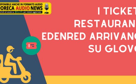 I Ticket Restaurant® Edenred arrivano su Glovo