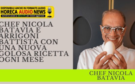Chef Nicola Batavia e Arrigoni Battista con una nuova golosa ricetta ogni mese