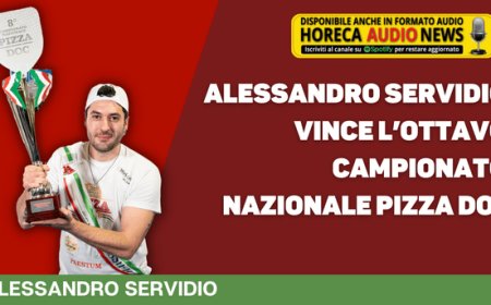Alessandro Servidio vince l’ottavo Campionato Nazionale Pizza DOC