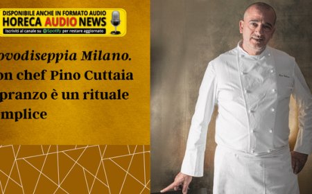 Uovodiseppia Milano. Con chef Pino Cuttaia il pranzo è un rituale semplice