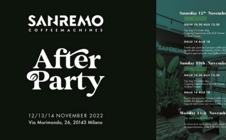 Caffé&Cocktails all’After Party di Sanremo per il “Milano Coffee Festival”