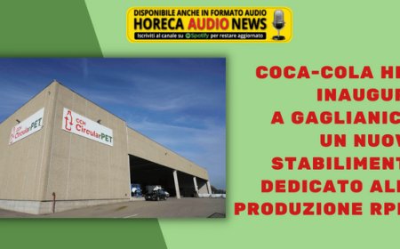 Coca-Cola HBC inaugura a Gaglianico un nuovo stabilimento dedicato alla produzione rPET