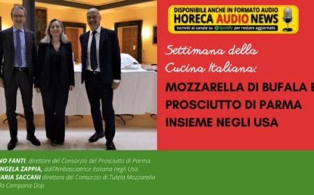 Settimana della Cucina Italiana: Mozzarella di Bufala e Prosciutto di Parma insieme negli USA