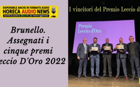 Brunello. Assegnati i cinque premi Leccio D'Oro 2022