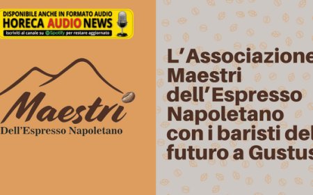 L’Associazione Maestri dell’Espresso Napoletano con i baristi del futuro a Gustus