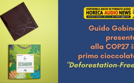 Guido Gobino presenta alla COP27 il primo cioccolato "Deforestation-Free"