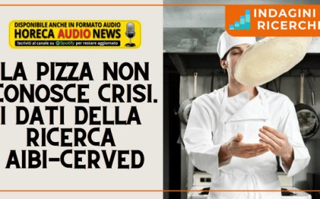La pizza non conosce crisi. I dati della ricerca AIBI-Cerved