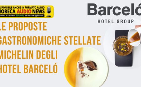 Le proposte gastronomiche stellate Michelin degli hotel Barceló