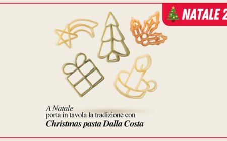 Christmas Pasta Dalla Costa, perfetta per la tavola di Natale