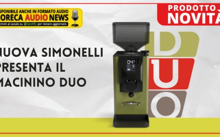 Nuova Simonelli presenta il macinino Duo