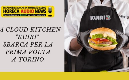 La cloud kitchen "Kuiri" sbarca per la prima volta a Torino