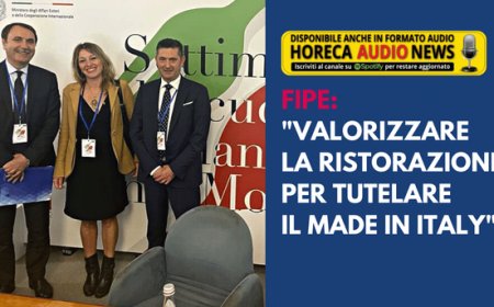 Fipe: "Valorizzare la ristorazione per tutelare il Made in Italy"