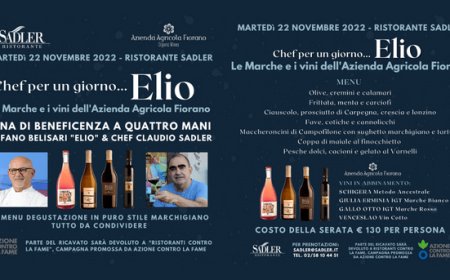 Una serata speciale al Ristorante Sadler con Elio chef per un giorno
