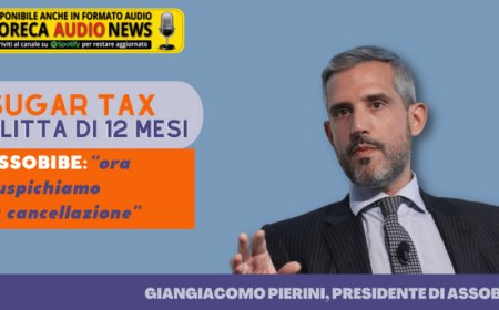 Sugar Tax slitta di 12 mesi. ASSOBIBE: "ora auspichiamo la cancellazione"