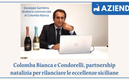 Colomba Bianca e Condorelli, partnership natalizia per rilanciare le eccellenze siciliane