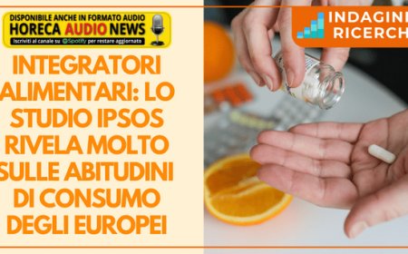 Integratori alimentari: lo studio Ipsos rivela molto sulle abitudini di consumo degli europei