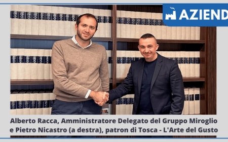 Tosca - L'Arte del Gusto entra nel Gruppo Miroglio