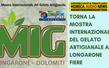 Torna la Mostra Internazionale del Gelato Artigianale a Longarone Fiere
