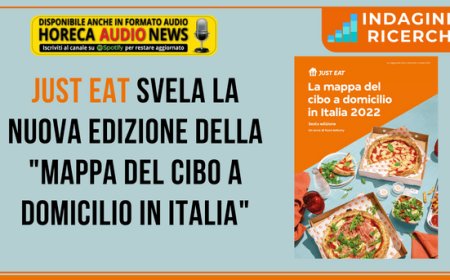 Just Eat svela la nuova edizione della "Mappa del Cibo a Domicilio in Italia"