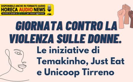 Giornata contro la violenza sulle donne. Le iniziative di Temakinho, Just Eat e Unicoop Tirreno