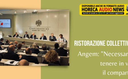 Ristorazione collettiva. Angem: "Necessario tenere in vita il comparto"
