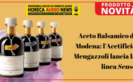 Aceto Balsamico di Modena: l'Acetificio Mengazzoli lancia la linea Senso