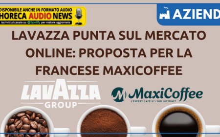 Lavazza punta sul mercato online: proposta per la francese MaxiCoffee