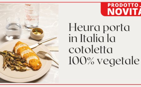 Heura porta in Italia la cotoletta 100% vegetale