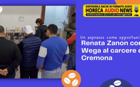 Un espresso come opportunità: Renata Zanon con Wega al carcere di Cremona