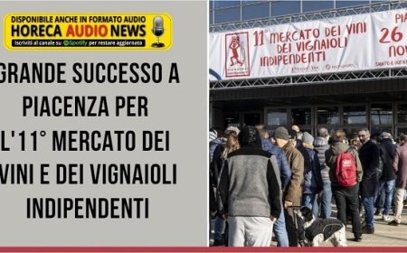 Grande successo a Piacenza per l'11° Mercato dei Vini e dei Vignaioli Indipendenti