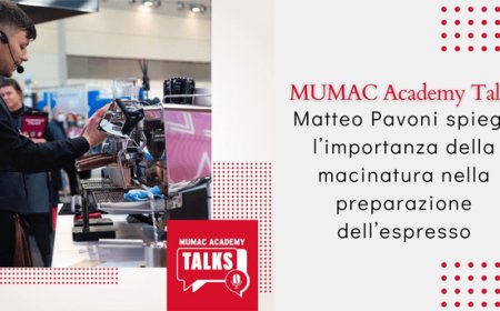 MUMAC Academy Talks: Matteo Pavoni spiega l’importanza della macinatura nella preparazione dell’espresso