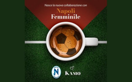 Caffè Kamo sponsor del Napoli Femminile per tre anni
