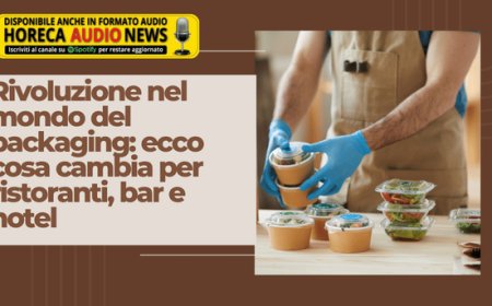 Rivoluzione nel mondo del packaging: ecco cosa cambia per ristoranti, bar e hotel