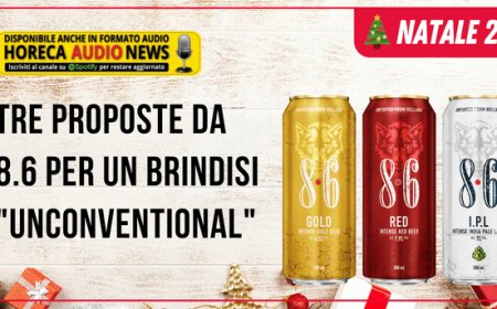 Tre proposte da 8.6 per un brindisi "unconventional"