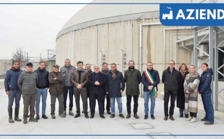 Inaugurato il nuovo impianto di biometano della filiera Granlatte Granarolo