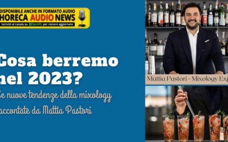 Cosa berremo nel 2023? Le nuove tendenze della mixology raccontate da Mattia Pastori