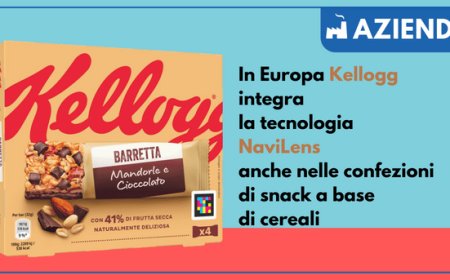 In Europa Kellogg integra la tecnologia NaviLens anche nelle confezioni di snack a base di cereali