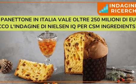 Il Panettone in Italia vale oltre 250 milioni di euro. Ecco l'indagine di Nielsen IQ per CSM Ingredients
