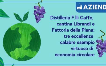 Distilleria F.lli Caffo, cantina Librandi e Fattoria della Piana: tre eccellenze calabre esempio virtuoso di economia circolare